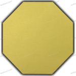 MWC-Chic Octagon Lotus Invitation 9081BG
