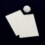 Embossed Damask Wedding Card 24034