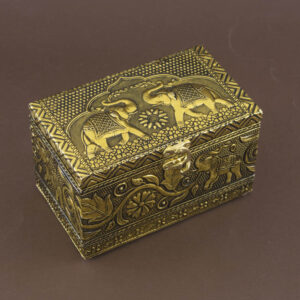 Premium Golden Oxidized Dry Fruit Box 2150