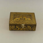 Classic Antique Oxidised Jewellery Box MOH-5553G