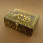 Classic Antique Oxidised Jewellery Box MOH-5553G