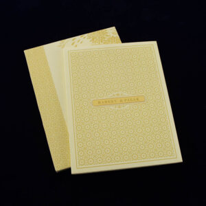 Splendid Hardbound Wedding Invite 449