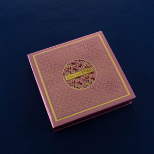 Ravishing Hardbound Box Wedding Card 2754