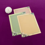 MAC-546 Regal Floral Wedding Invite