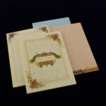 FMC-MAC-Elegant Floral Wedding Invitation 502
