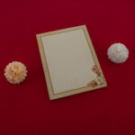 MAC-Designer Floral Wedding Card 506