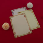 MAC-Designer Floral Wedding Card 506