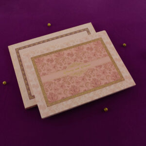 FMC-MAC-Ethnic Floral Wedding Card 512