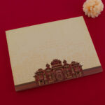 FMC-MAC-513 Classy Palace Theme Wedding Card
