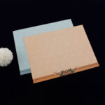 FMC-MAC-514 Aesthetic Peacock Wedding Invite