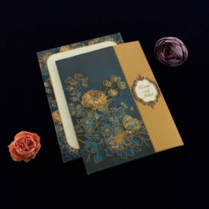 FMC-MAC-518 Spectacular Floral Wedding Card