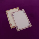 MAC-526 Hardbound Floral Wedding Card