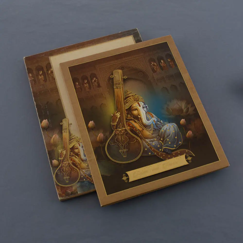 531 Pious Ganesha Wedding Invite