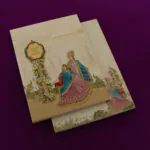 FMC-MAC-538 Captivating Hindu Wedding Card