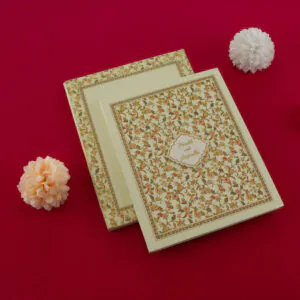 FMC-MAC-547 Gorgeous Floral Wedding Card
