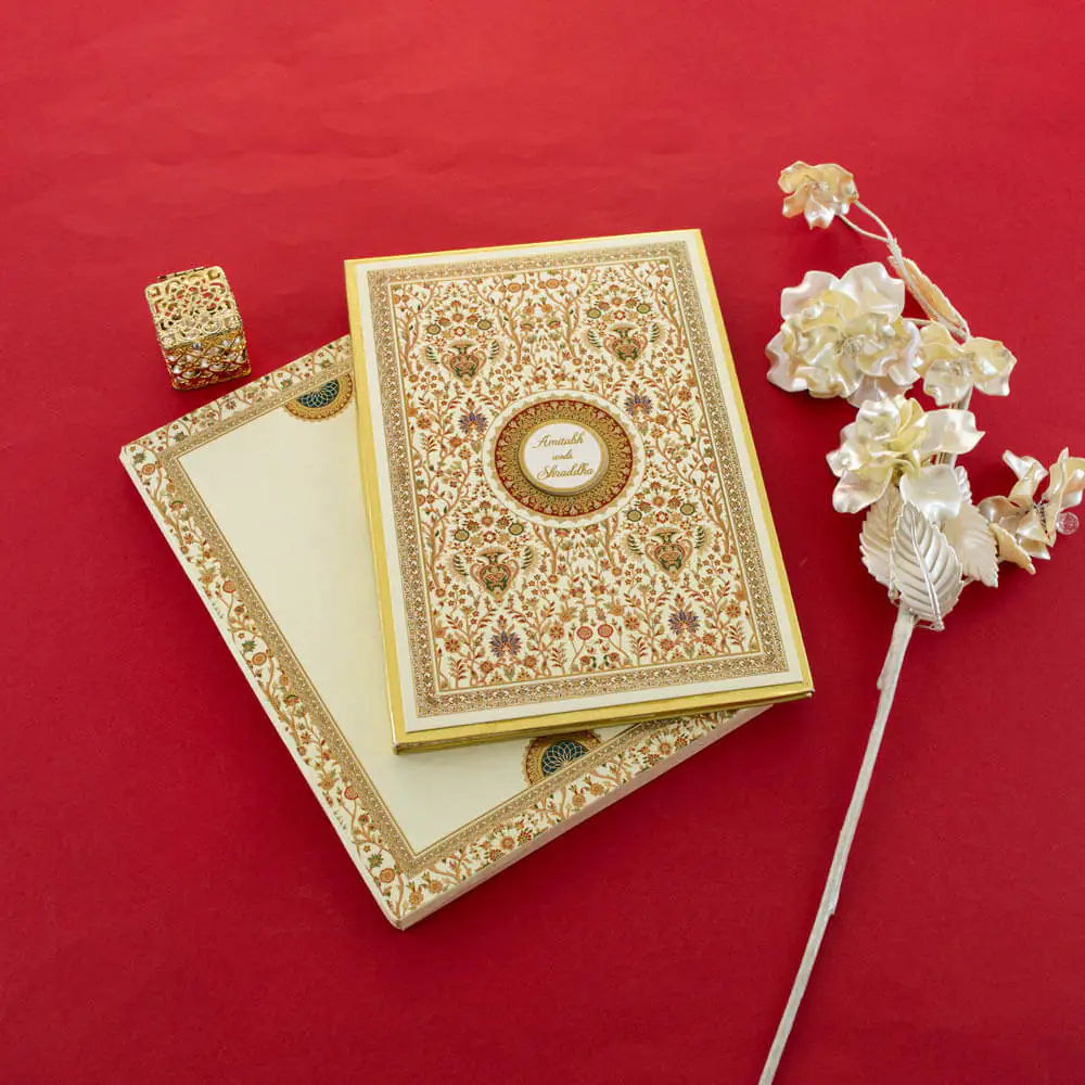 553 Spectacular Floral Wedding Invite