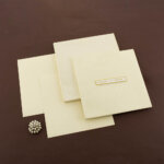 FMC-Sophisticated Hardbound Wedding Card MAC-599