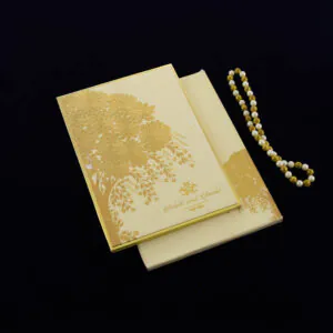 FMC-Unique Floral Wedding Invite MAC-602