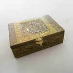 PBJ-Divine Oxidised Radha Krishna Jewellery Box MOH-2098G
