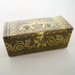 DG-Elegant Embossed Oxidised Dry Fruit Box MOH-2191