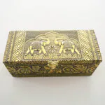 DG-Elegant Embossed Oxidised Dry Fruit Box MOH-2191