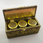 DG-Elegant Embossed Oxidised Dry Fruit Box MOH-2191