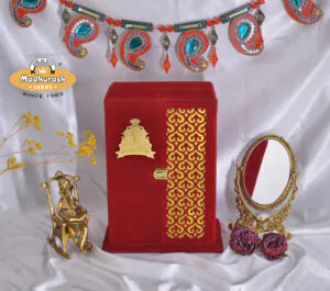 LWC-MWC-Luxury Temple Box Wedding Card MWC-5000