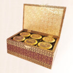 Classic Oxidized Dry Fruit Jar Box MOH-5382G