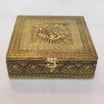 Blissful Peacock Oxidised Jewellery Box MOH-5577G