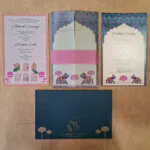 Exquisite Two Door Wedding Invite 9498